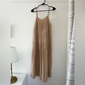 Old Navy cotton gauze midi dress M